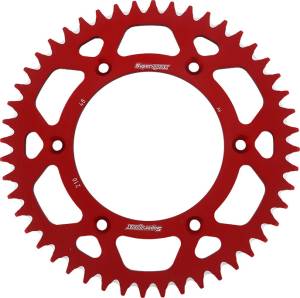 REAR SPROCKET ALUMINUM 48T-520 RED HON