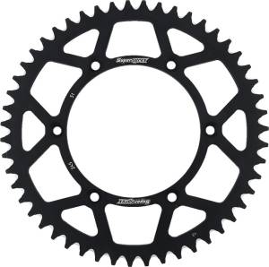 REAR SPROCKET ALUMINUM 51T-520 BLK YAM