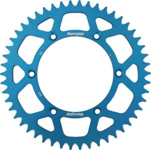 REAR SPROCKET ALUMINUM 50T-520 BLU YAM