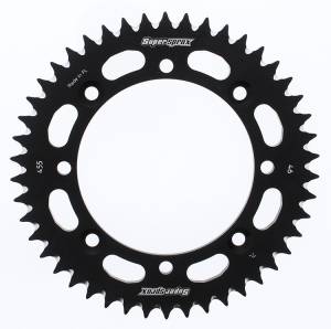 REAR SPROCKET ALUMINUM 46T-420 BLK KAW