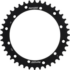 REAR SPROCKET ALUMINUM 40T-520 BLK YAM