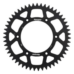 REAR SPROCKET ALUMINUM 51T-520 BLK HUSQ/KTM