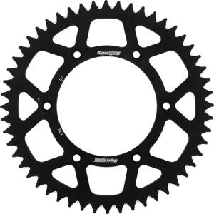 REAR SPROCKET ALUMINUM 52T-520 BLK HUS/HUSQ/KTM