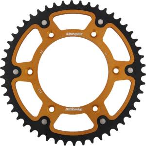 REAR STEALTH SPROCKET ALU/STL 50T-520 GLD HON