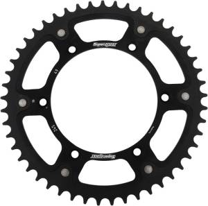 REAR STEALTH SPROCKET ALU/STL 49T-520 BLK YAM