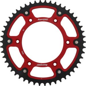 REAR STEALTH SPROCKET ALU/STL 50T-520 RED BETA