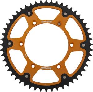 REAR STEALTH SPROCKET ALU/STL 52T-520 GLD KAW/SUZ