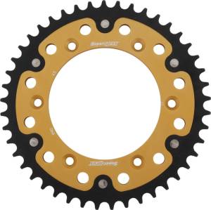 REAR STEALTH SPROCKET ALU/STL 45T-520 GLD HUS/HUSQ/KTM