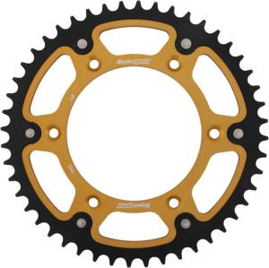 REAR STEALTH SPROCKET ALU/STL 48T-520 GLD HUS/HUSQ/KTM