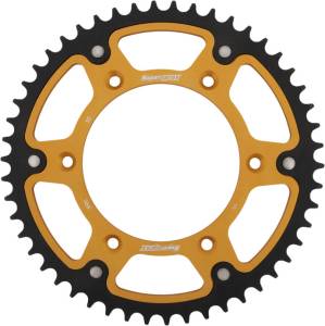 REAR STEALTH SPROCKET ALU/STL 50T-520 GLD HUS/HUSQ/KTM