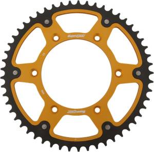 REAR STEALTH SPROCKET ALU/STL 53T-520 GLD HUS/HUSQ/KTM