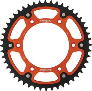 REAR STEALTH SPROCKET ALU/STL 48T-520 ORG HUS/HUSQ/KTM