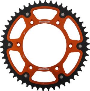 REAR STEALTH SPROCKET ALU/STL 50T-520 ORG HUS/HUSQ/KTM