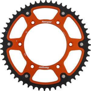 REAR STEALTH SPROCKET ALU/STL 52T-520 ORG HUS/HUSQ/KTM