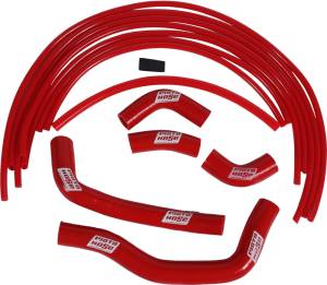 SILICONE HOSE KIT (RED)