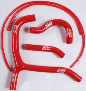 SILICONE Y-HOSE KIT (RED)