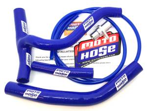 SILICONE Y-HOSE KIT (BLUE)