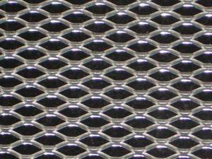 ALUMINUM MESH SHEET 18" X 18" DIAMOND