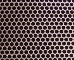 ALUMINUM MESH SHEET 18" X 18" ROUND