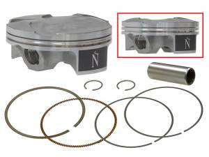 PISTON KIT FORGED NIKASIL CYL 76.76/STD 13.5:1 HON