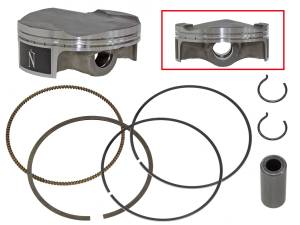 PISTON KIT FORGED NIKASIL CYL 77.96/STD 13.9:1 HUS/HUSQ/KTM