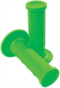 MINI MX HALF WAFFLE GRIPS GREEN