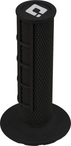 HALF WAFFLE LOCK-ON GRIP BLACK