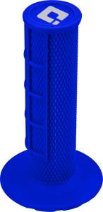 HALF WAFFLE LOCK-ON GRIP BLUE