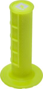 HALF WAFFLE LOCK-ON GRIP NEON YELLOW