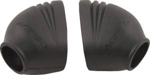 FOOTPEG COVERS BLACK BLACK