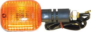 UNIVERSAL SIGNAL LIGHTS BLACK W/AMBER LENS