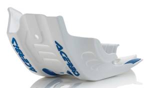 SKID PLATE WHITE/BLUE