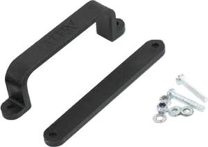 NUMBER PLATE CABLE GUIDE BLACK