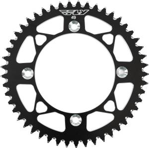 REAR SPROCKET ALUMINUM 49T-420 BLK HON