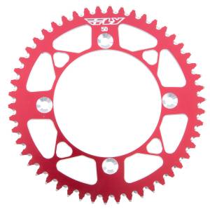 REAR SPROCKET ALUMINUM 50T-420 RED HON