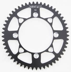 REAR SPROCKET ALUMINUM 53T-420 BLK HON