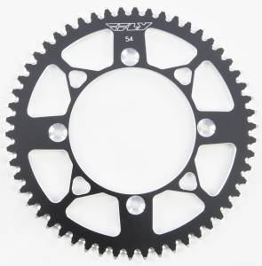 REAR SPROCKET ALUMINUM 54T-420 BLK HON