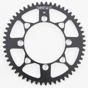 REAR SPROCKET ALUMINUM 55T-420 BLK HON