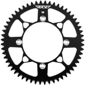 REAR SPROCKET ALUMINUM 56T-420 BLK HON