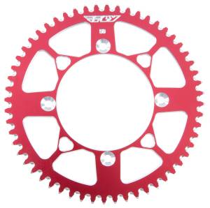 REAR SPROCKET ALUMINUM 56T-420 RED HON