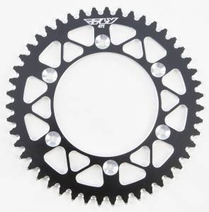 REAR SPROCKET ALUMINUM 47T-520 BLK HON