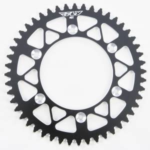 REAR SPROCKET ALUMINUM 48T-520 BLK HON