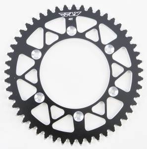 REAR SPROCKET ALUMINUM 49T-520 BLK HON