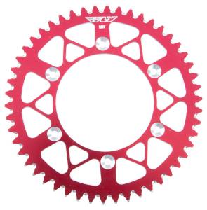 REAR SPROCKET ALUMINUM 50T-520 RED HON