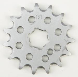 FRONT CS SPROCKET STEEL 15T-420 KAW/SUZ/YAM