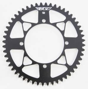 REAR SPROCKET ALUMINUM 52T-420 BLK KAW/SUZ