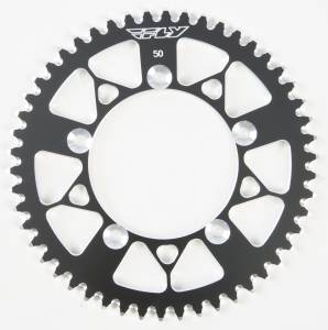 REAR SPROCKET ALUMINUM 50T-420 BLK HUSQ/KTM