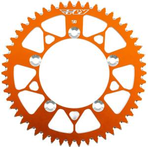 REAR SPROCKET ALUMINUM 50T-420 ORG HUSQ/KTM