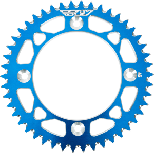 REAR SPROCKET ALUMINUM 46T-428 BLU HUSQ/KTM