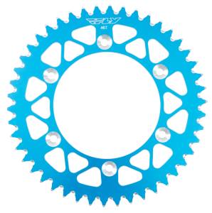 REAR SPROCKET ALUMINUM 46T-520 BLU HUSQ/KTM